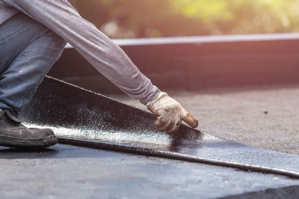 Professional Emergency Waterproofing technician working in Shelby, IN